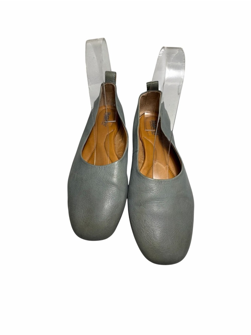 BOC Born Becca Green Leather Flats Sz 7.5